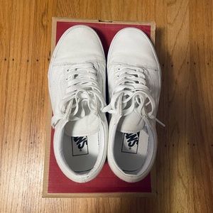 VANS White Old Skools